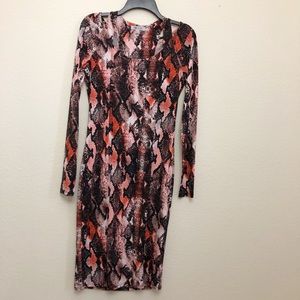 Jennifer Lopez Long Sleeve Dress😍